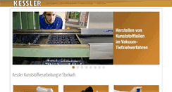 Desktop Screenshot of kessler-stockach.de