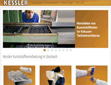 Tablet Screenshot of kessler-stockach.de